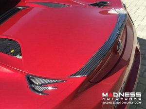 Alfa Romeo 4C Carbon Fiber Rear Extreme Air Extractor Set - Spyder